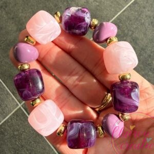 Bracelet Perles Cube (8)