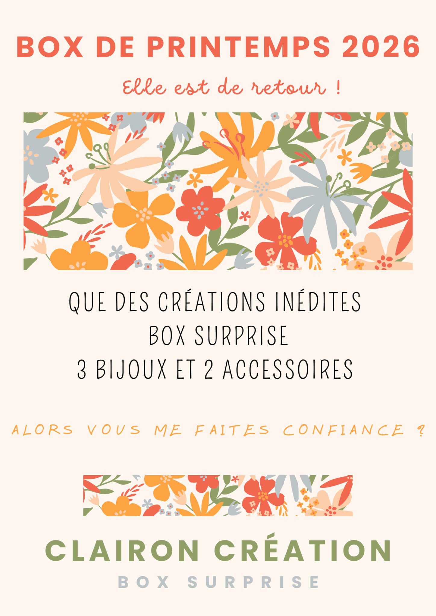 🌺 Box de printemps 2026 🌺