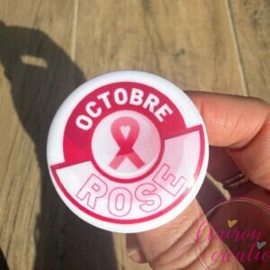 Badge 🎀OCTOBRE ROSE🎀