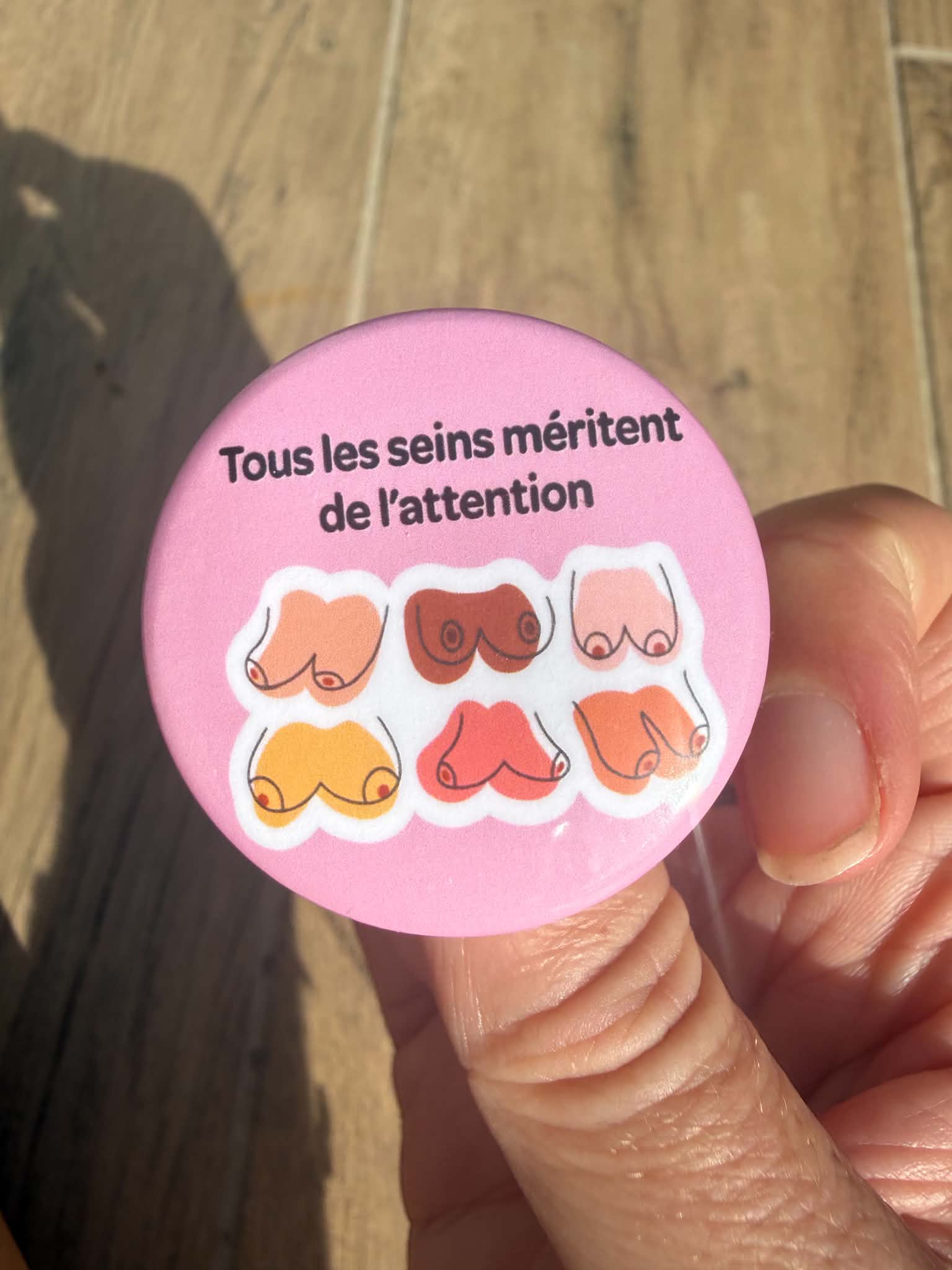 Badge 🎀OCTOBRE ROSE🎀