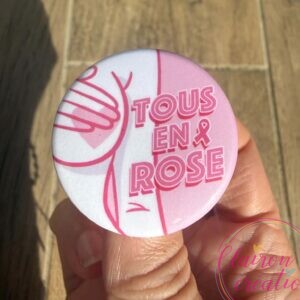 Badge 🎀OCTOBRE ROSE🎀