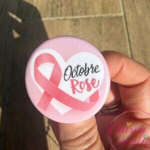 Badge 🎀OCTOBRE ROSE🎀